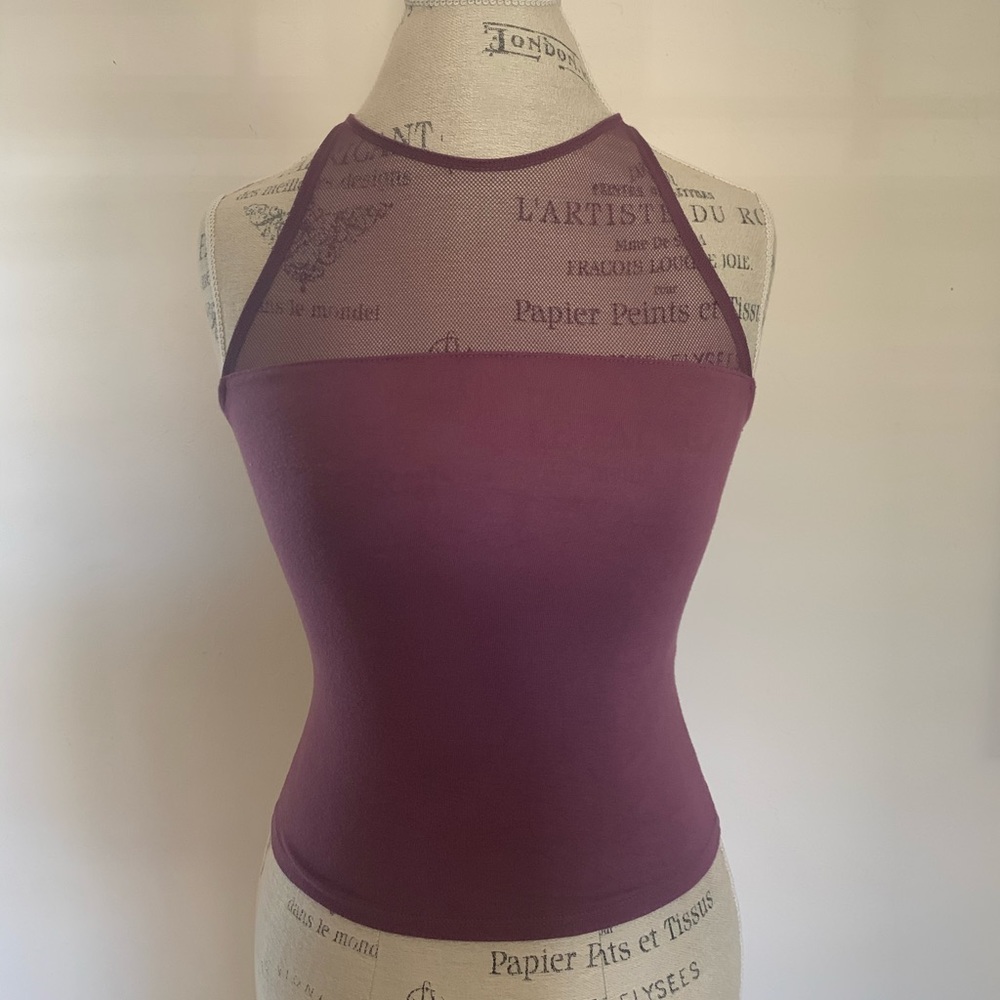Mesh tank top